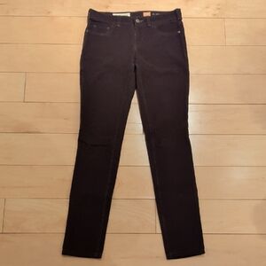 Pilcro by Anthropologie Women's Serif Corduroys - Dark Brown, Size 26